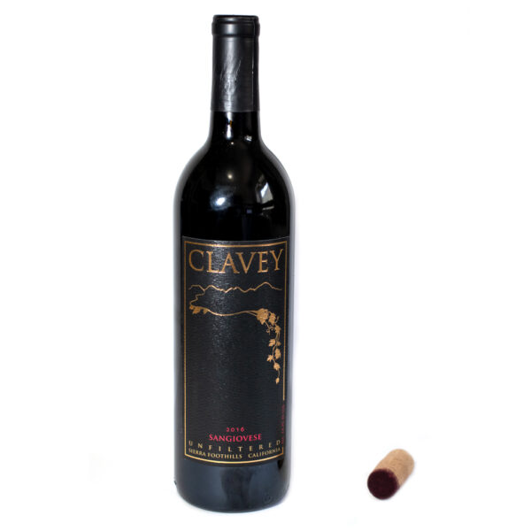 2016 Sangiovese (Award-Winning) Clavey Wine