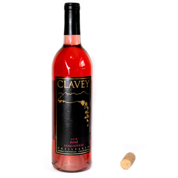 2018 Rosé Sangiovese Clavey Wine